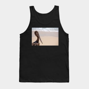 Brown Pelican Tank Top